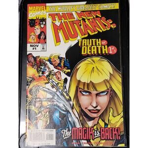 1997 Marvel-The New Mutants-#1-Truth or Death-Fold Out Cover- VG/VF